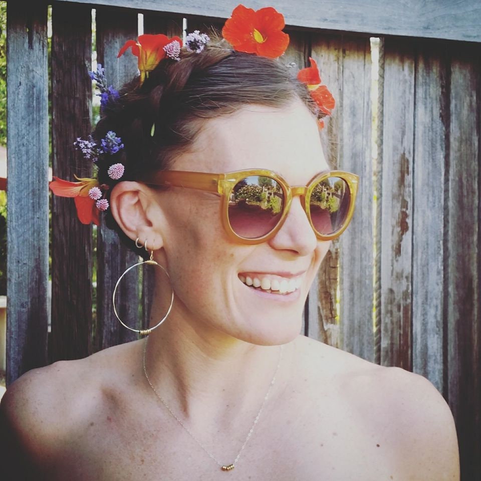 Karma Hoops- Made with Recycled Guitar String- Pick Large or Small Size- Restrung Jewelry-  Mixed Metal Hoops- Light Hoops- Big Hoops